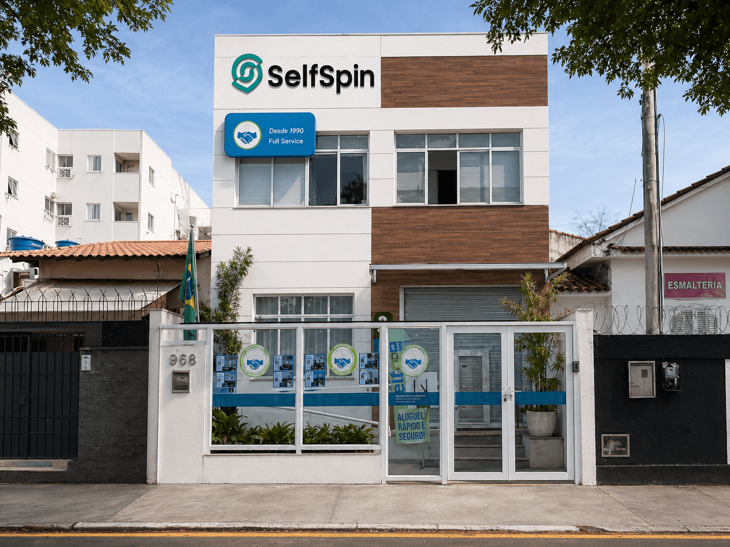 Fachada SelfSpin